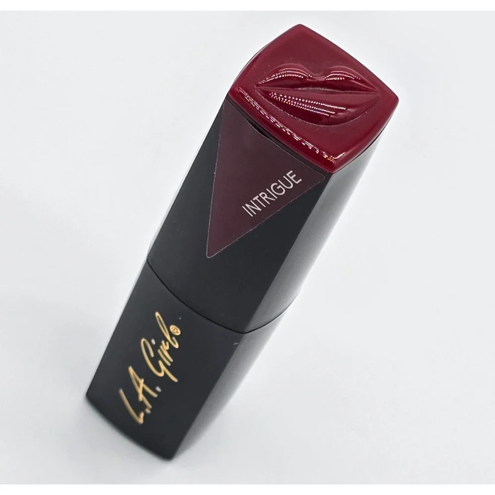 L.A. Girl Lipstick GLC587 Intrigue Deep Burgundy Wine Matte 0.11 oz 3.2g New